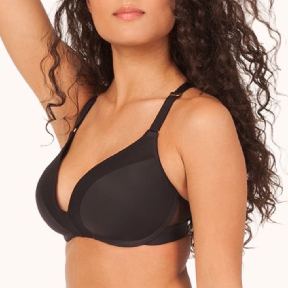 LIVELY Bra The All Day No Wire Push Up Black
